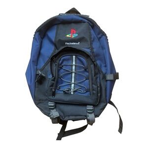 VTG Rare Y2K PlayStation 2 PS2 Game Promo Backpack Rzone